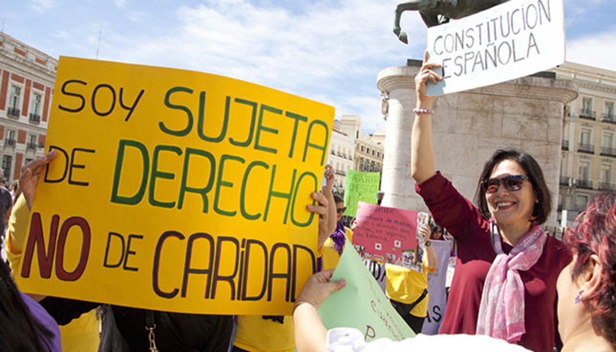 Domésticas, trabajadoras desprotegidas frente a la privatización de la Seguridad Social.